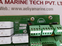 Man b&w 3157168-7 switch board unit