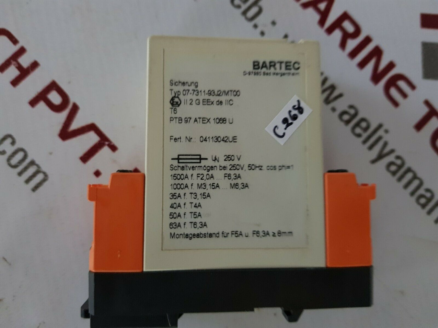 Bartec 07-7311-93J2/Mt00 Relay 04113042Ue