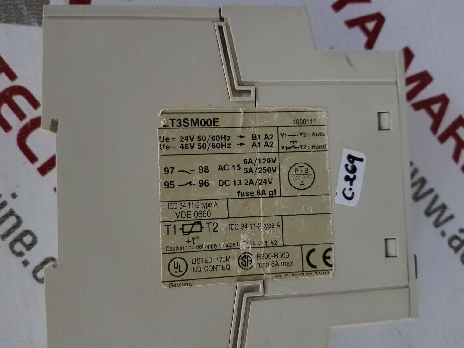 Telemecanique lt3sm lt3sm00e control module