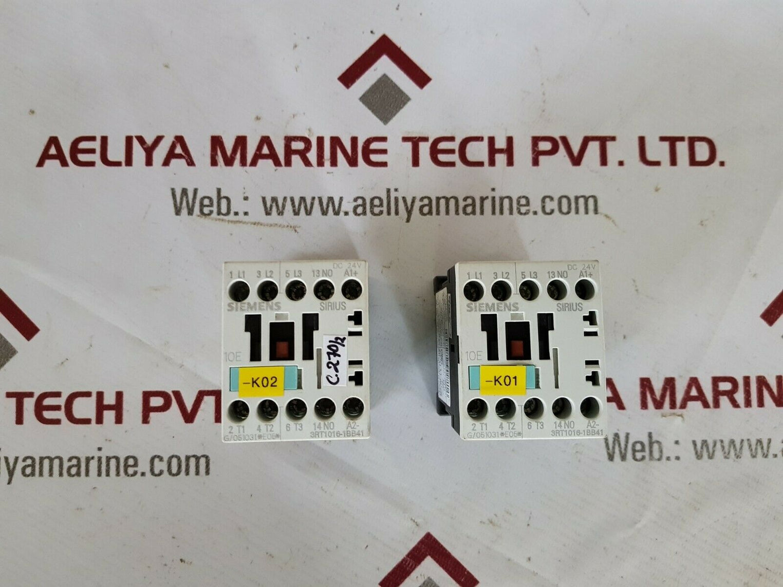 Siemens sirius 3rt1016-1bb41 motor starter contactor relay