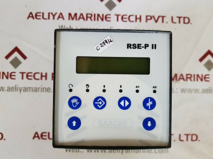 Saacke rse-p II controller
