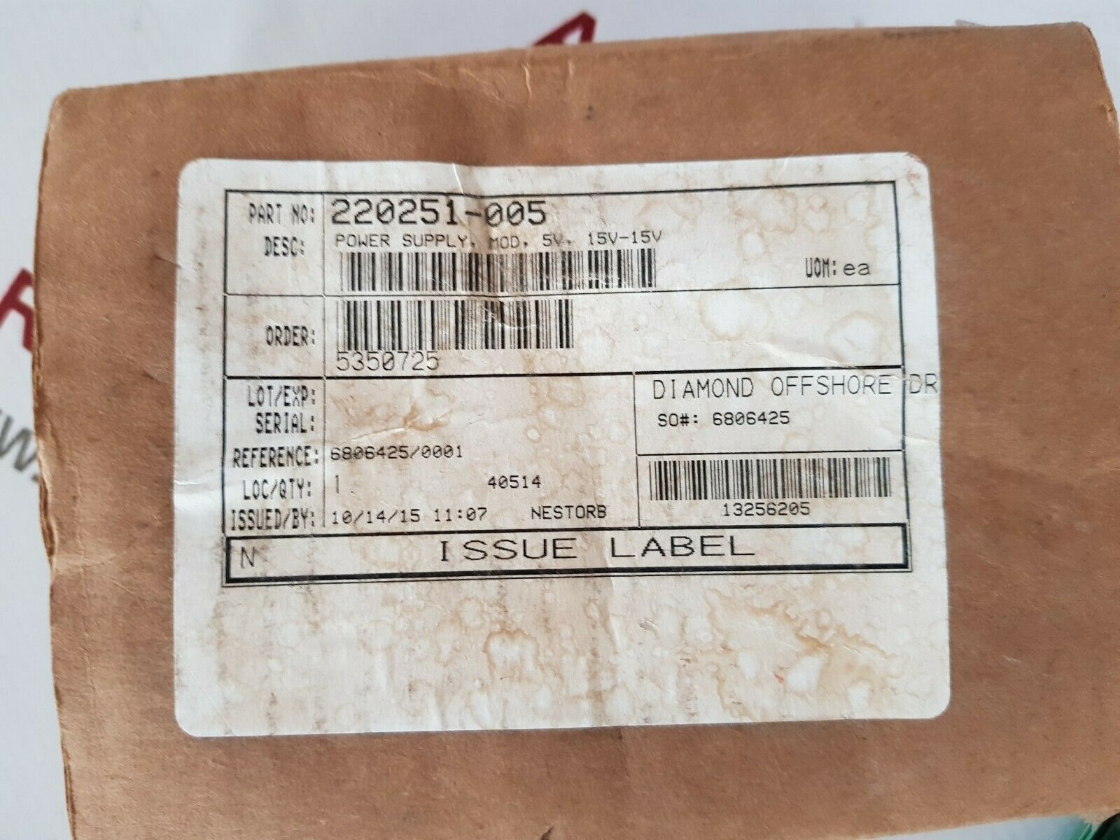 Condor 02-34882-0171 power supply