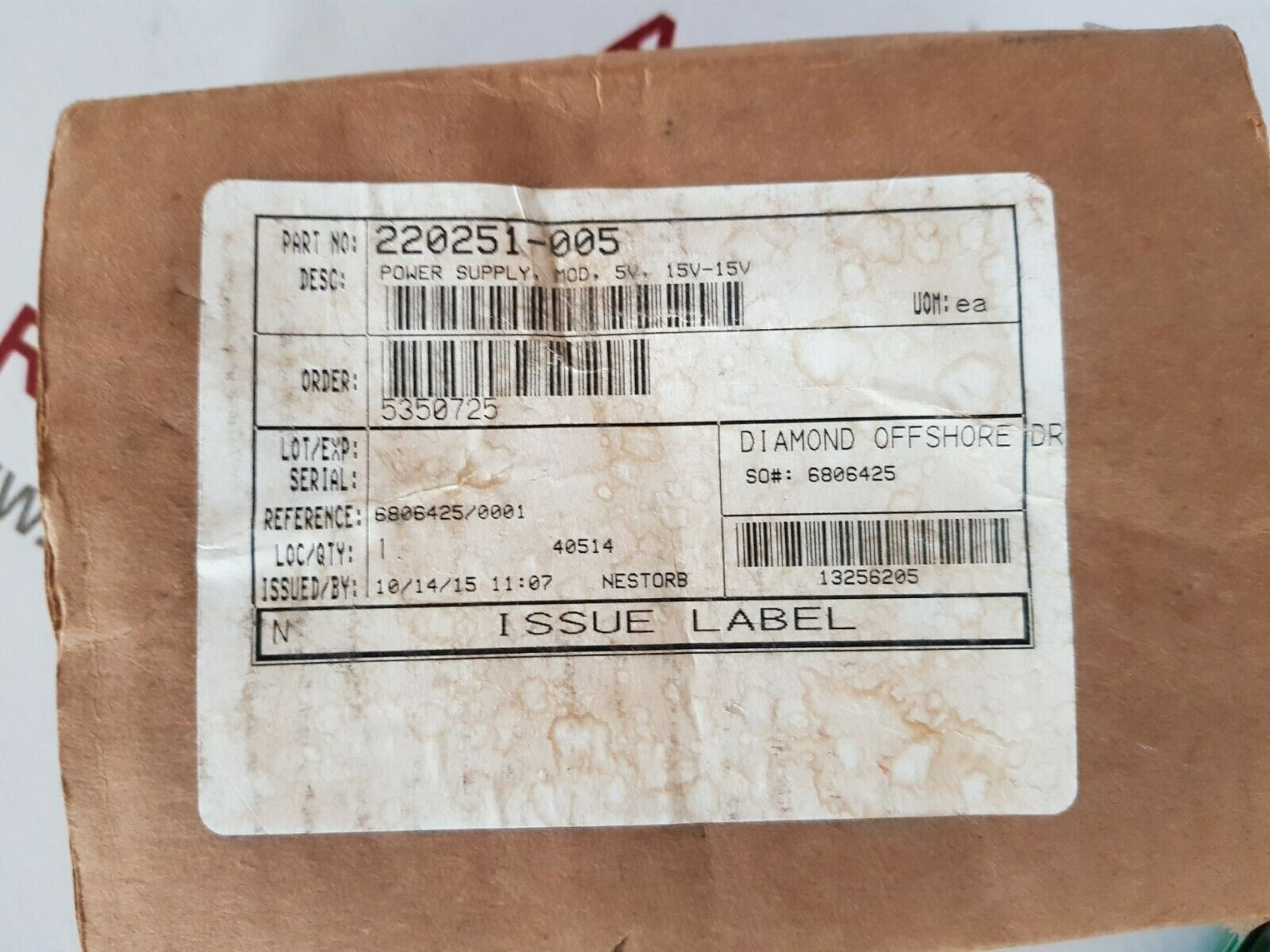 Condor 02-34882-0171 power supply