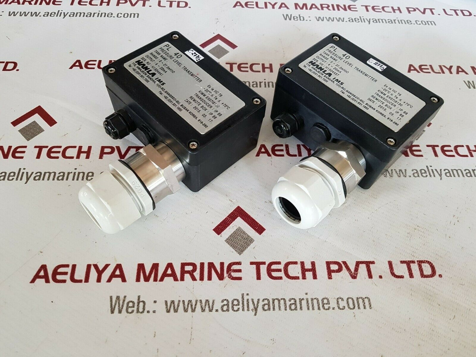 Hanla ims pl 40 pressure level transmitter range 0~27.0mh20