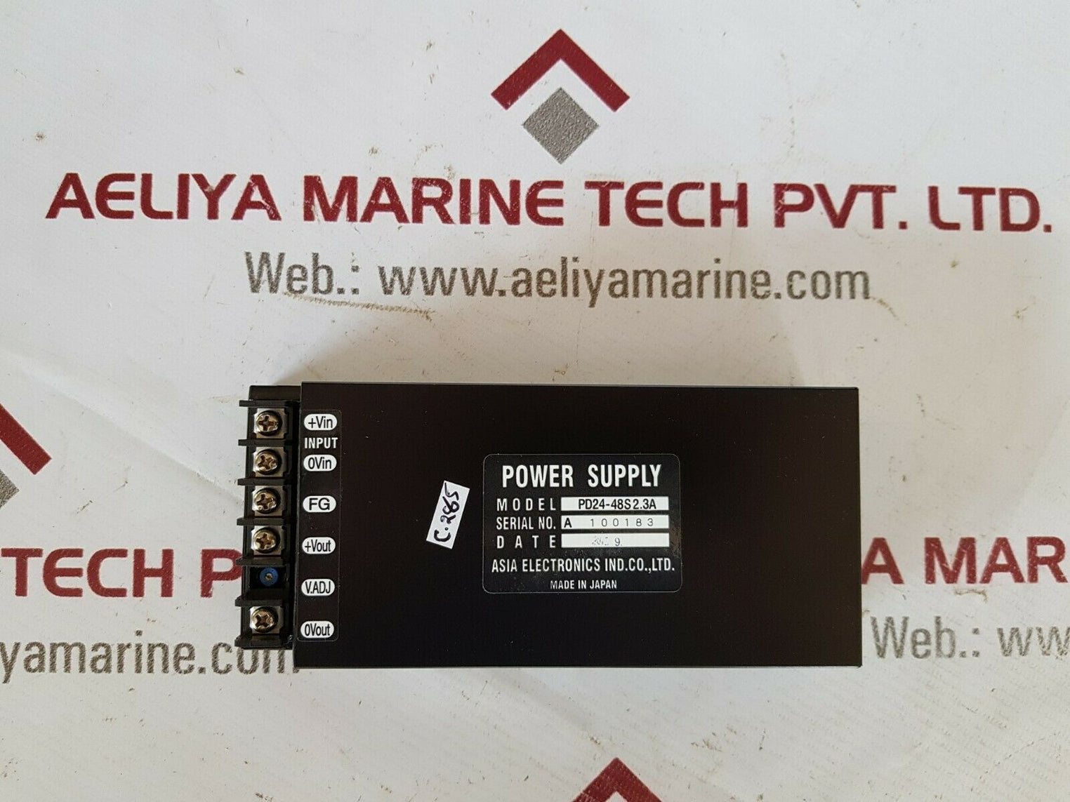 Asia electronics pd24-48s2.3a power supply dc-dc converter