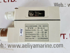 Noris vd 61-6 pressure transmitter