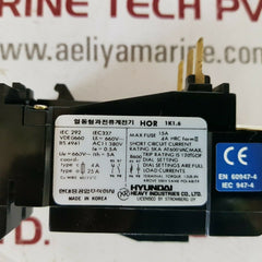 Hyundai hor 1k 1.6 thermal overload relay