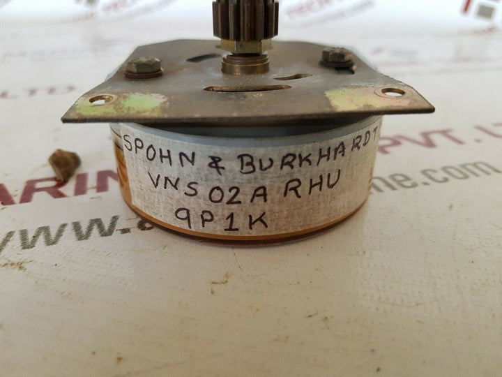 Spohn & burkhardt vns02arhu