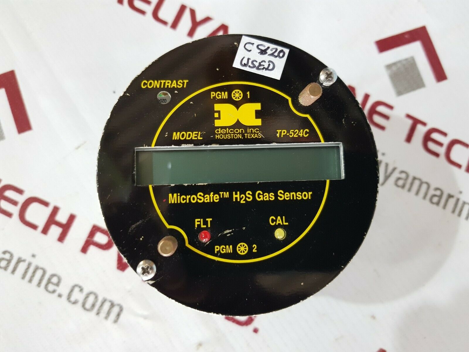 Detcon tp-524c microsafe h2s gas sensor