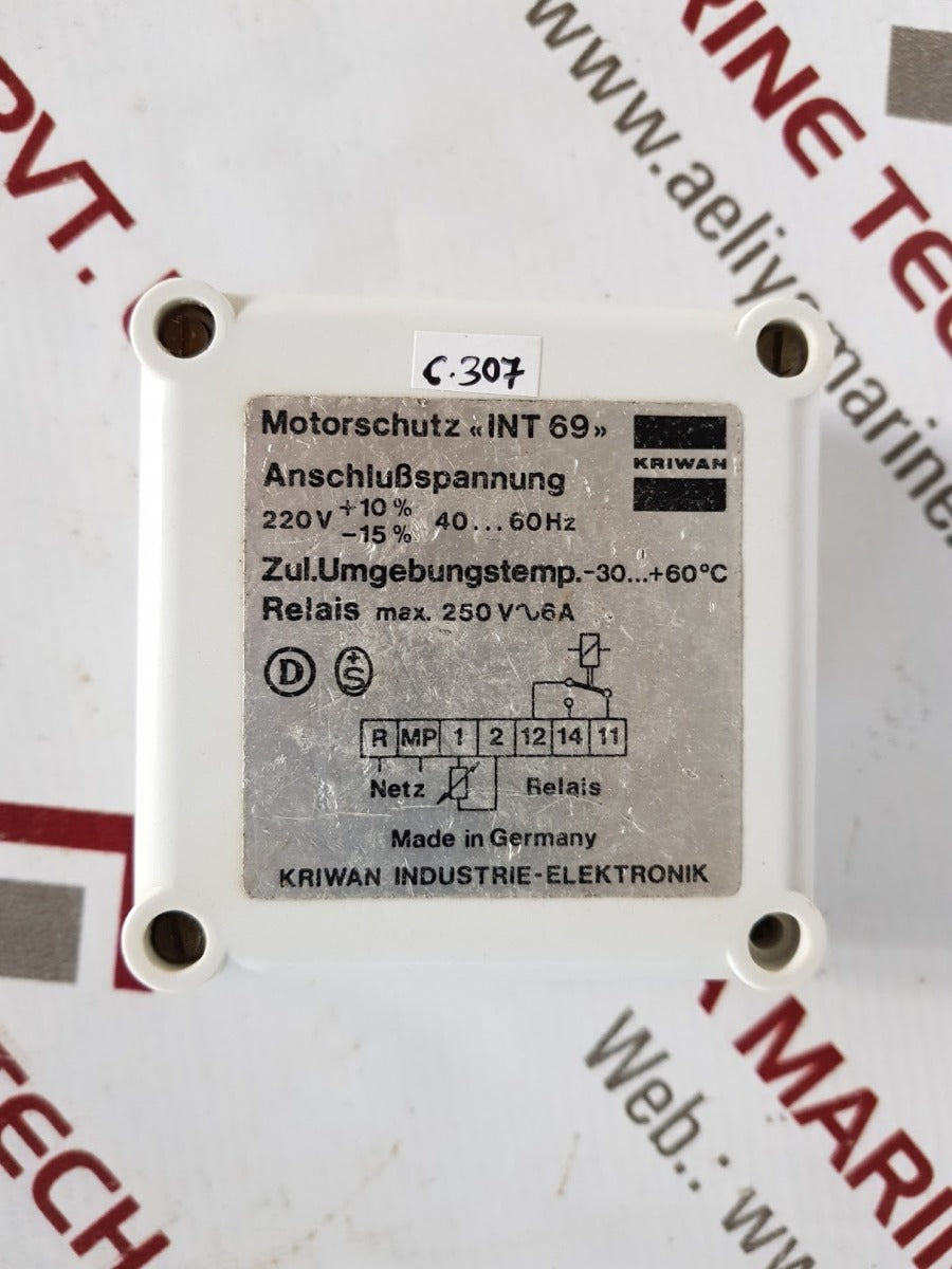 Kriwan Int69 Motor Protection