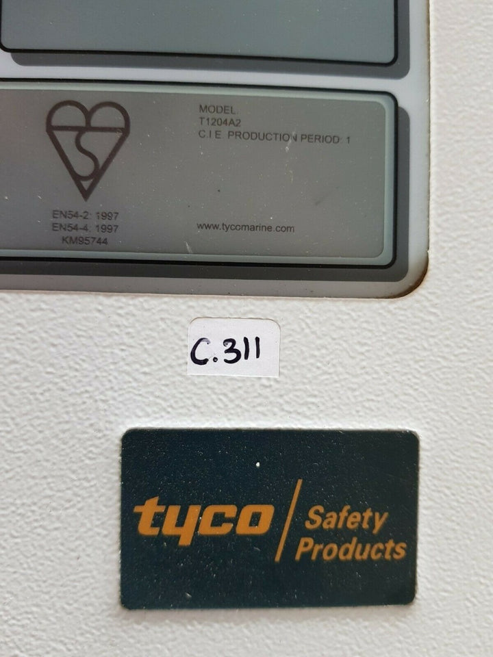Tyco t1204a2 fire control panels