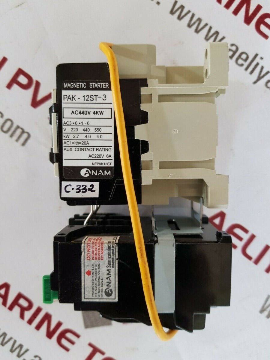 Anam legard PAK-12St-3 magnetic starter