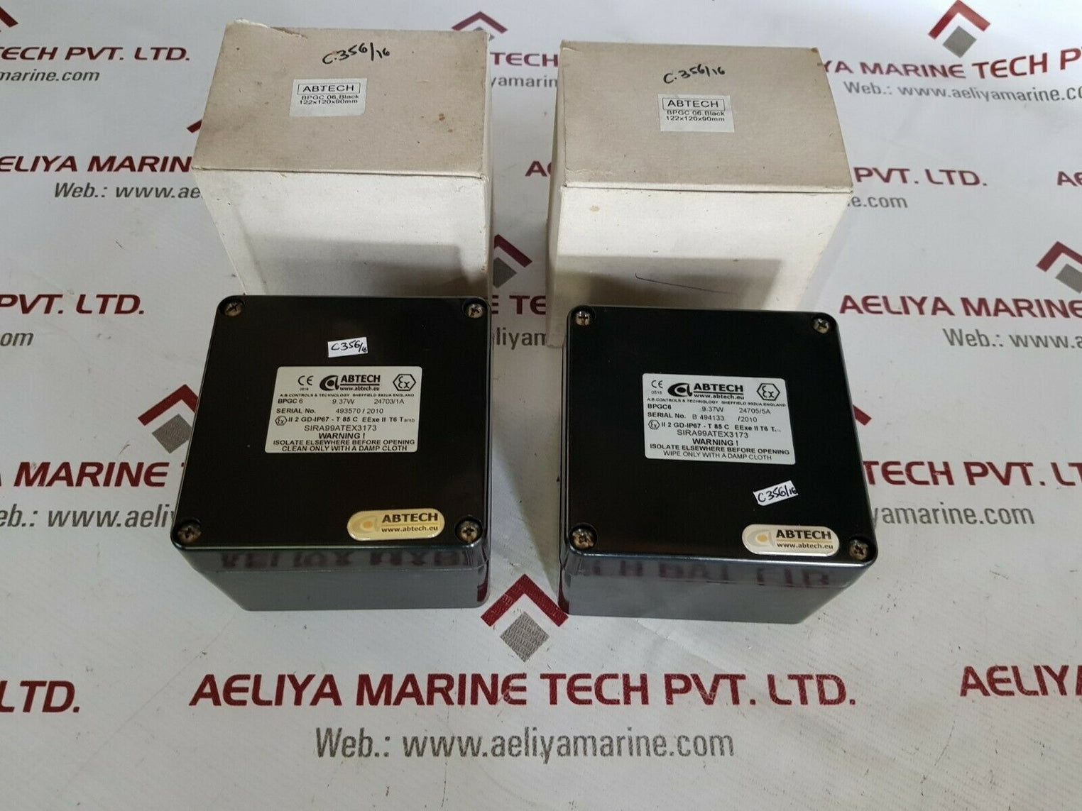 Abtech sira99atex3173 enclosure