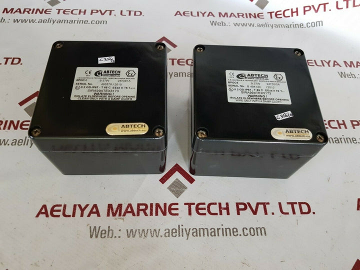 Abtech sira99atex3173 enclosure