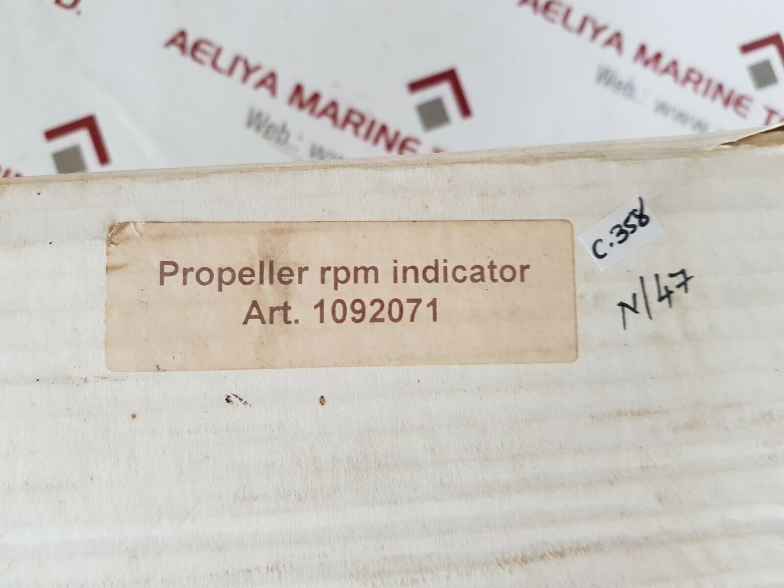Nieaf d3v144s propeller rpm indicator 1092071