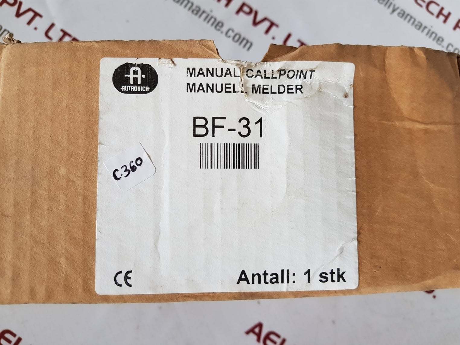 autronica bf-31 manual call point