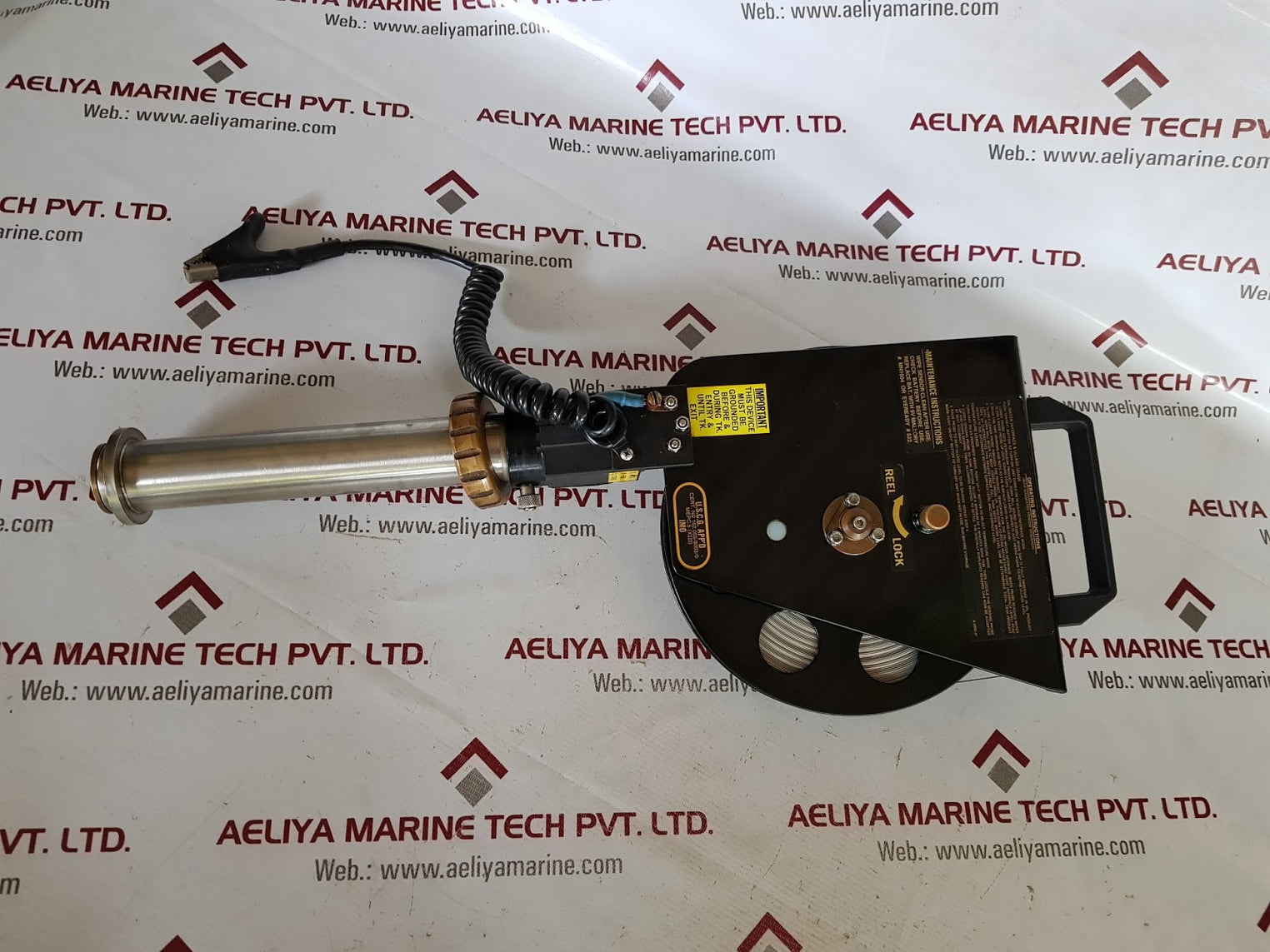 Mmc d-2401-2 flexi-dip oil ullage interface gauging tape 100 feet ee probe