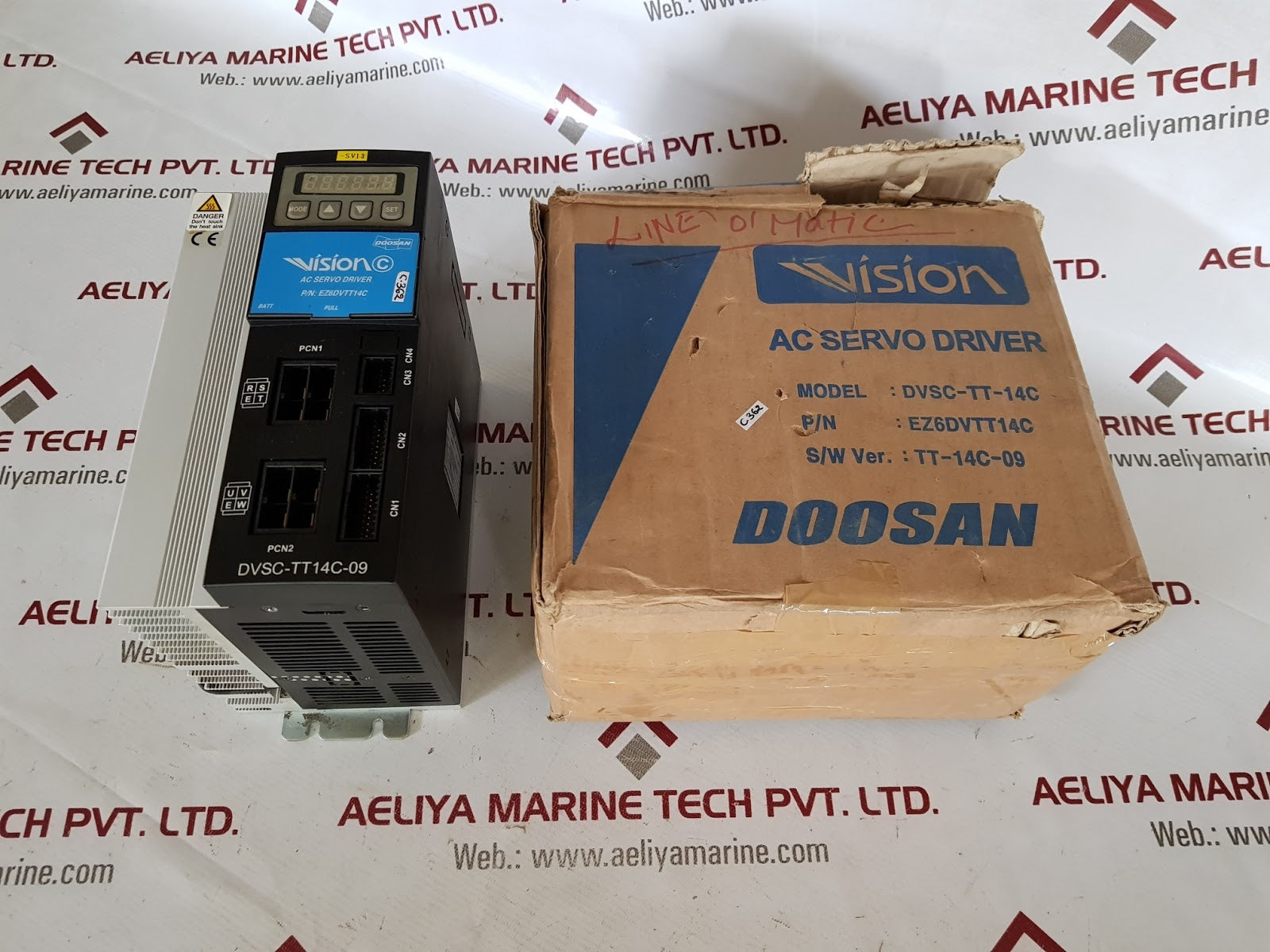 Doosan infracore dvsc-tt-14c-09 vision ac servo driver