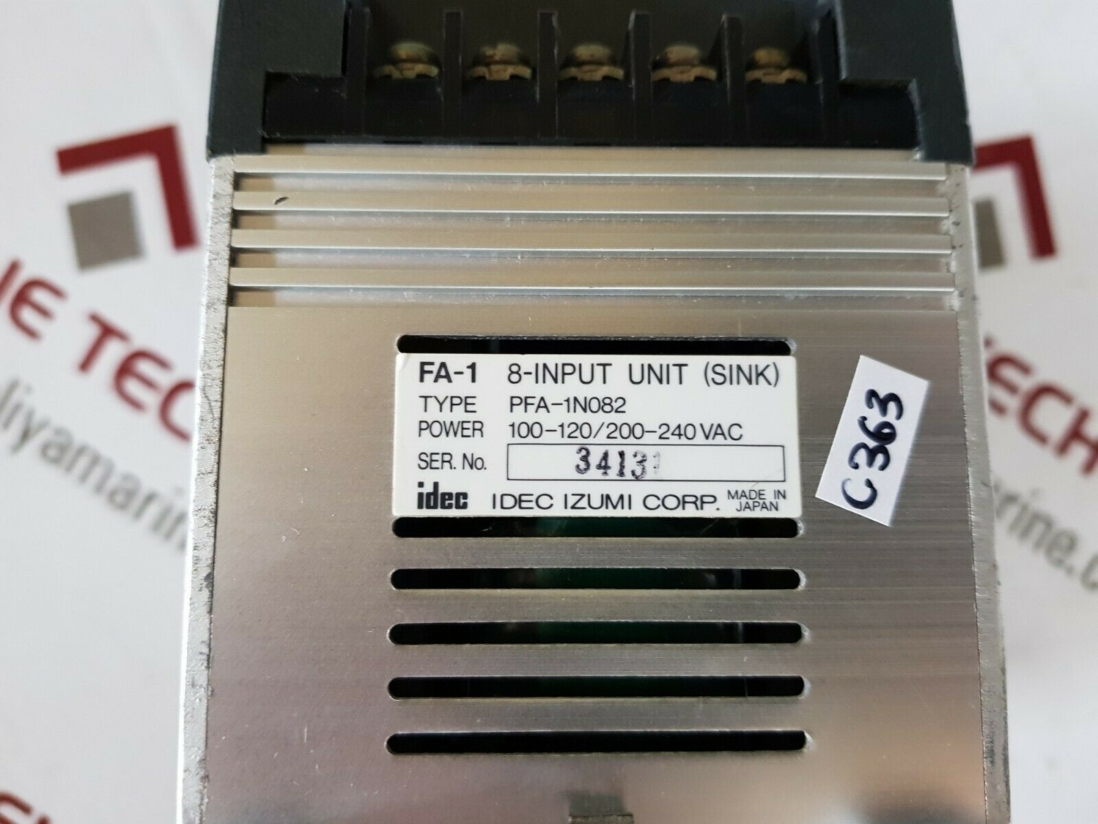 Idec pfa-1n082 8-input unit