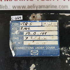 Deif vtr-5 rpm meter