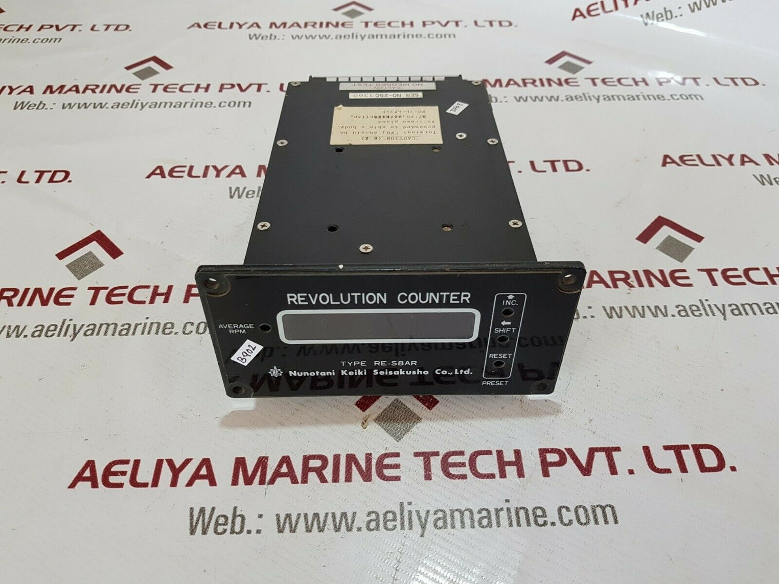 Nunotani re-s8ar revolution counter