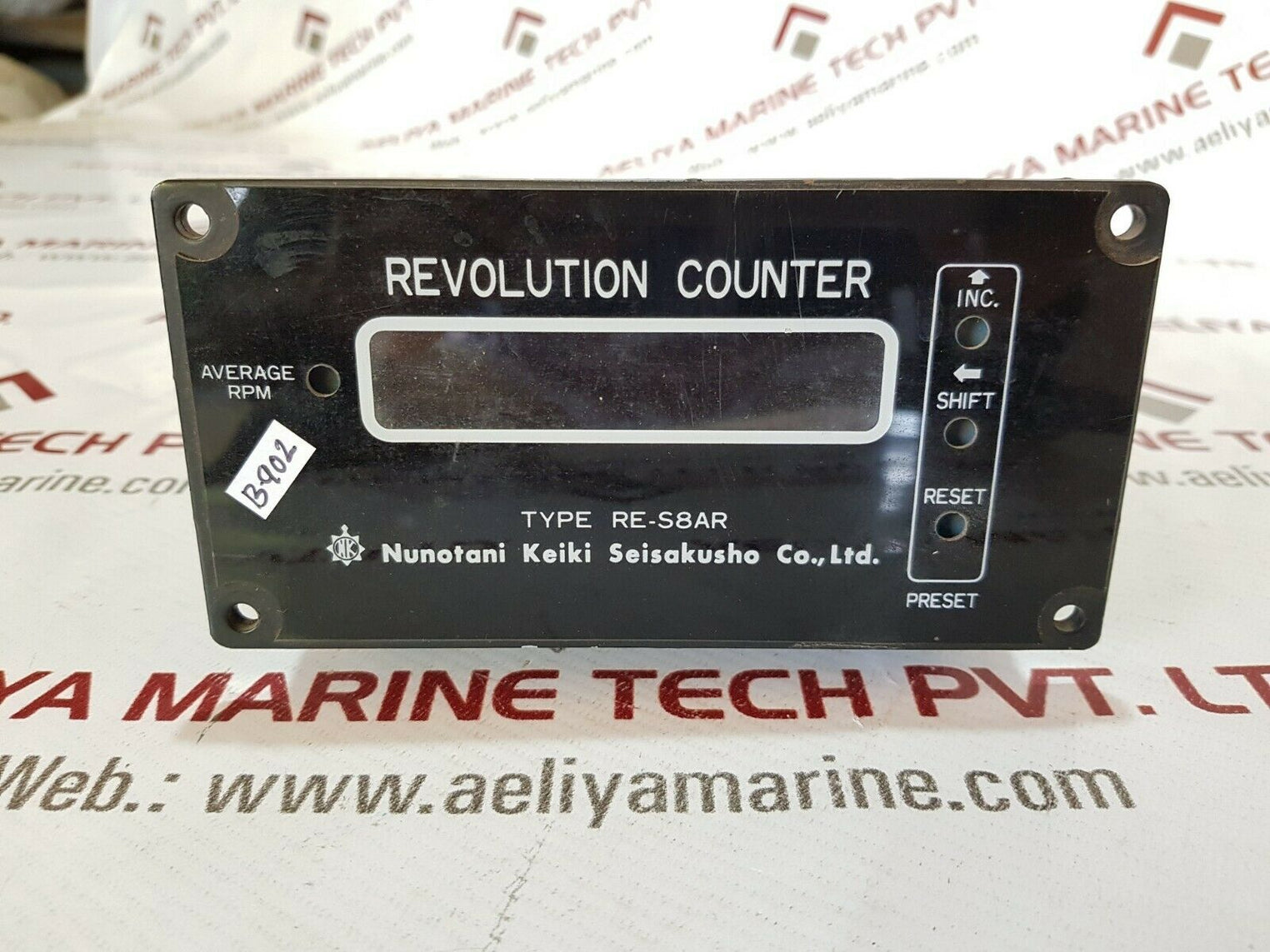 Nunotani re-s8ar revolution counter