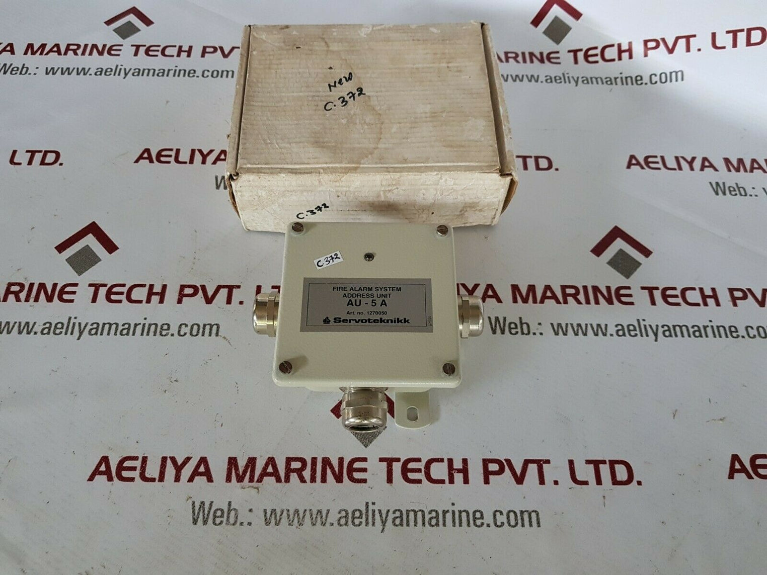 Servoteknikk au-5 a fire alarm system