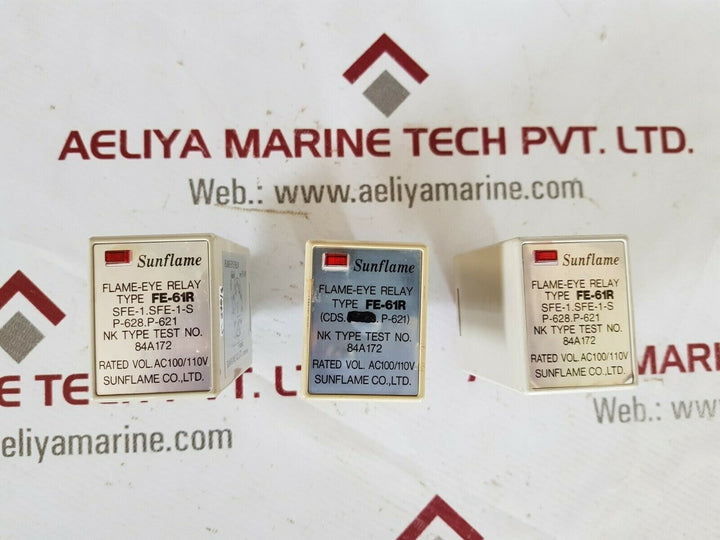 Sunflame fe-61r flame-eye relay p-628.p-621