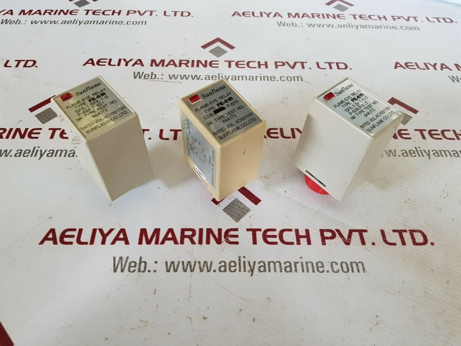 Sunflame fe-61r flame-eye relay p-628.p-621