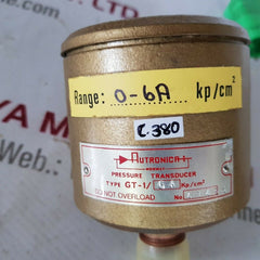Autronica gt-1/6a kp/cm2 pressure transducer