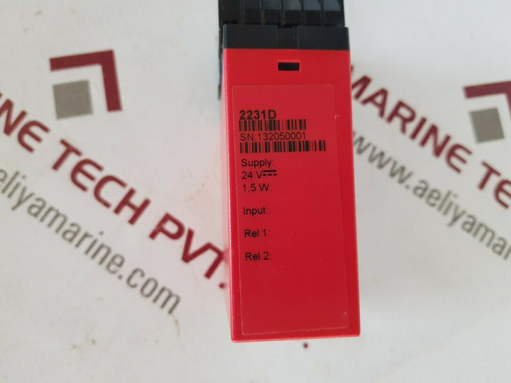 Pr electronics 2231 trip amplifier 24v