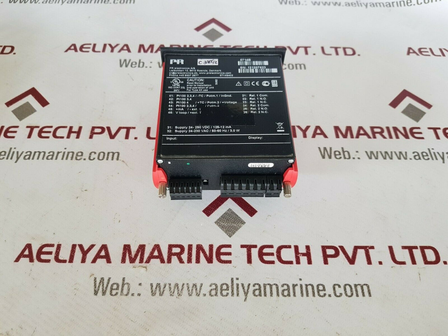 Pr electronics 5714b led indicator