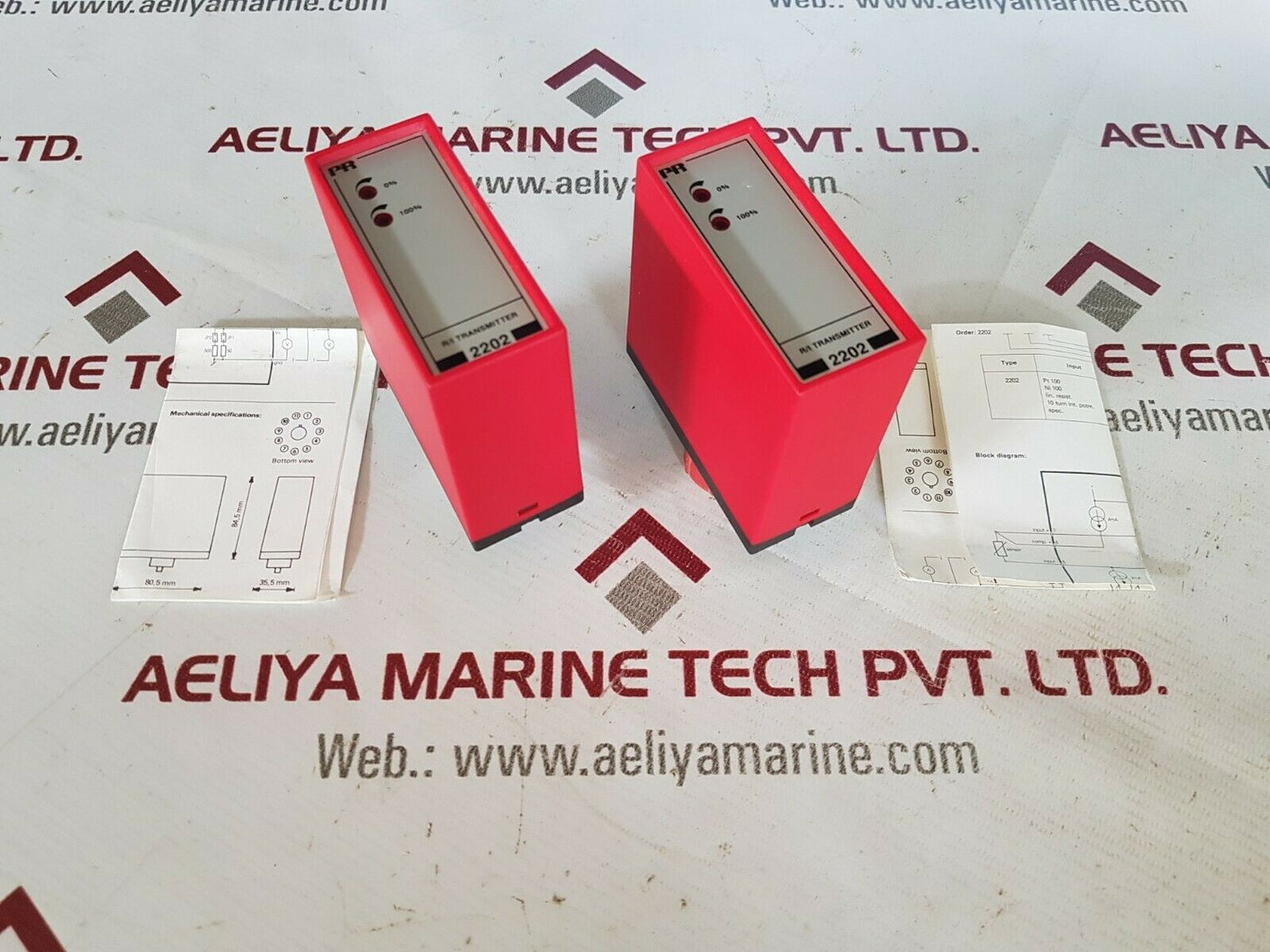 Pr electronics 2202 r/i transmitter