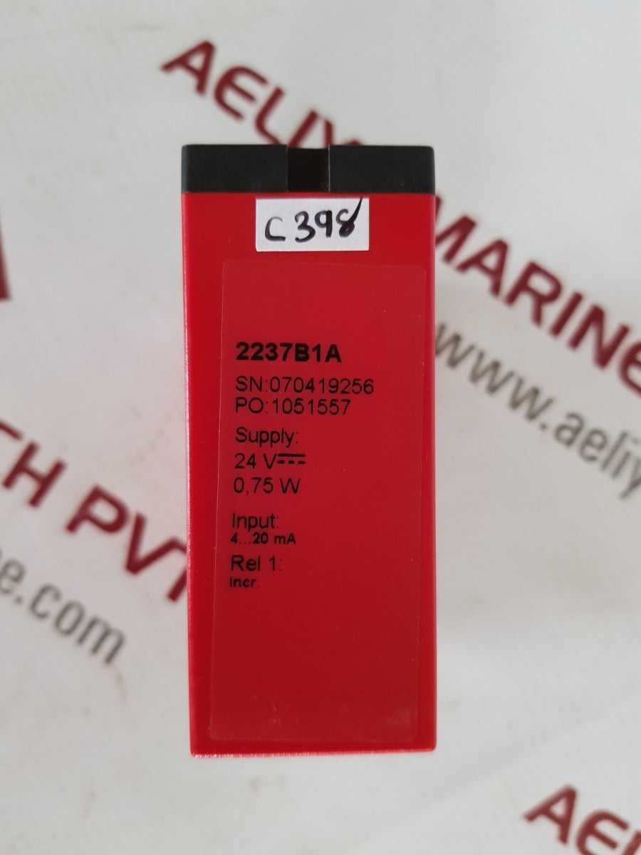 pr electronics 2237 trip amplifier 24v