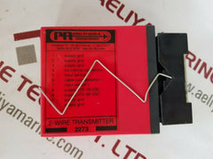 Pr electronics 2273 2-wire transmitter temp.range 0-600'c