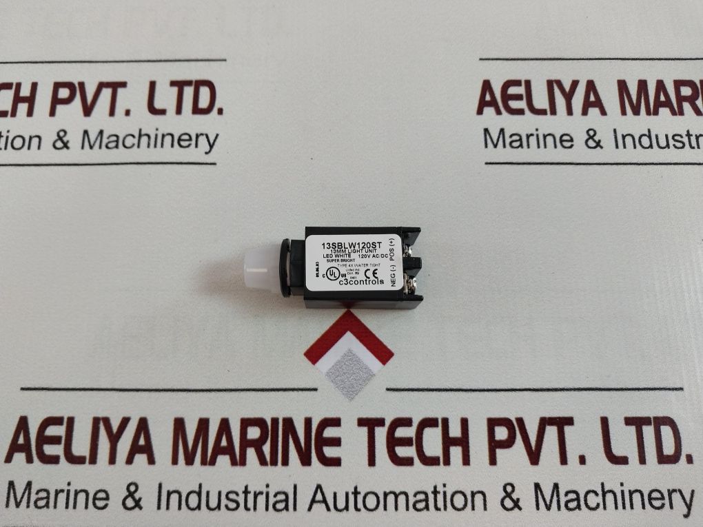 Lot Of 5X C3 Controls 13Sblw120St Pilot Indicator Lamp 24 Vdc