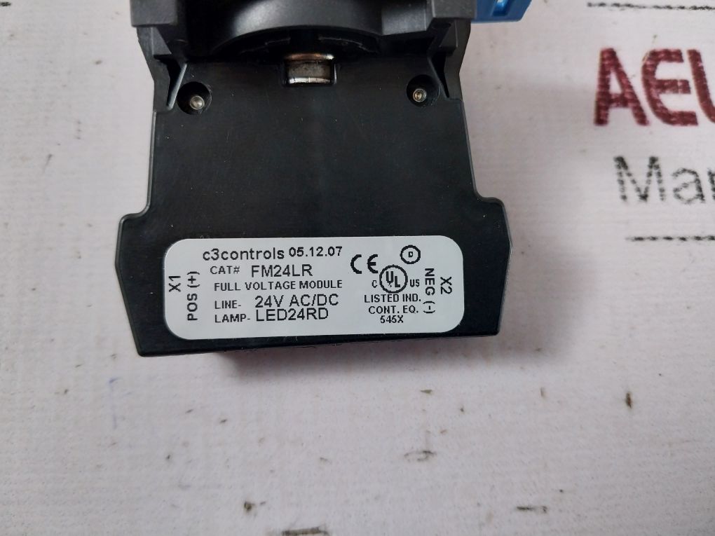 C3 Controls Fm24Lr Full Voltage Module