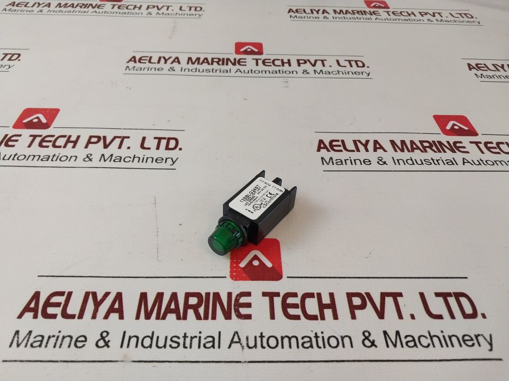 C3Controls 13Sblg24St Led Green Super Bright Indicator Light