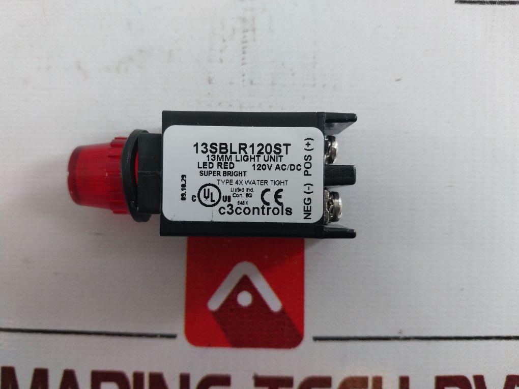 Lot Of 3X C3Controls 13Sblr120St 13Mm Light Unit