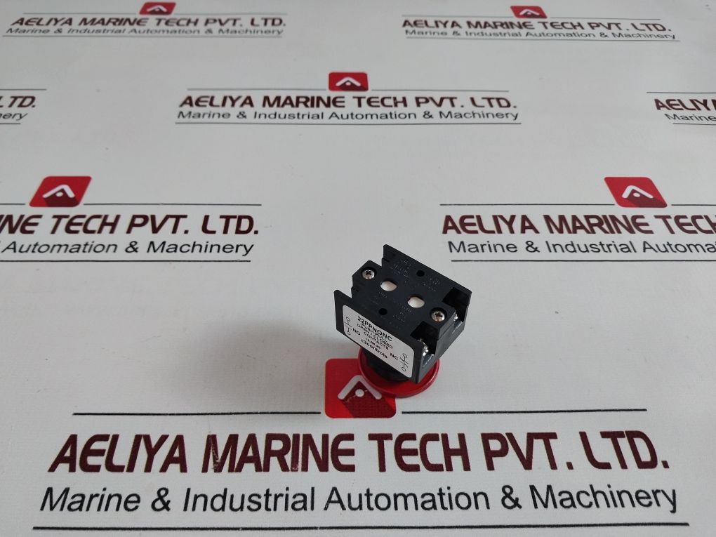 C3Controls 22Ppnonc-xpmrd Push Pull Button With Polyester Clamp Mushroom Cap