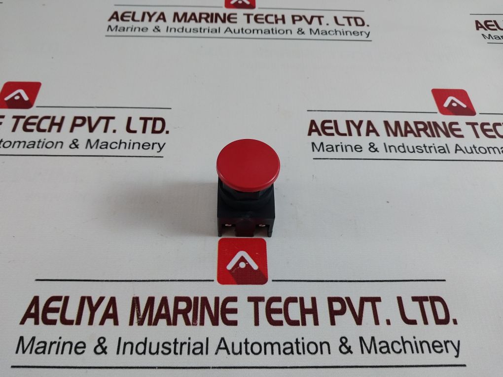 C3Controls 22Ppnonc-xpmrd Push Pull Button With Polyester Clamp Mushroom Cap