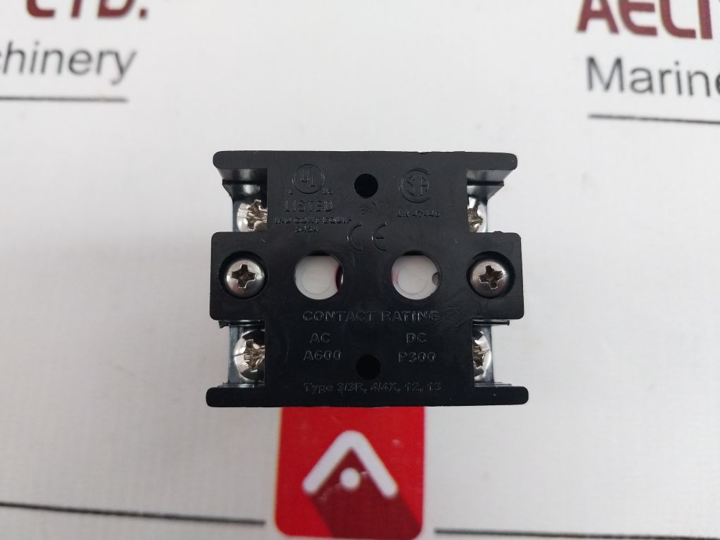 C3Controls 22Ppnonc-xpmrd Push Pull Button With Polyester Clamp Mushroom Cap