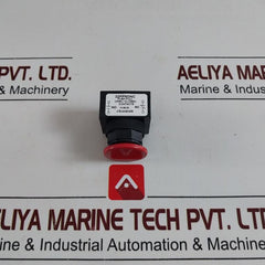 C3Controls 22Ppnonc-xpmrd Push Pull Button With Polyester Clamp Mushroom Cap