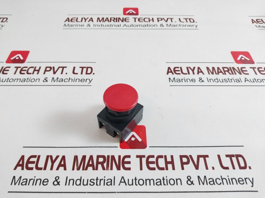 C3Controls 22Ppnonc-xpmrd Push Pull Button With Polyester Clamp Mushroom Cap