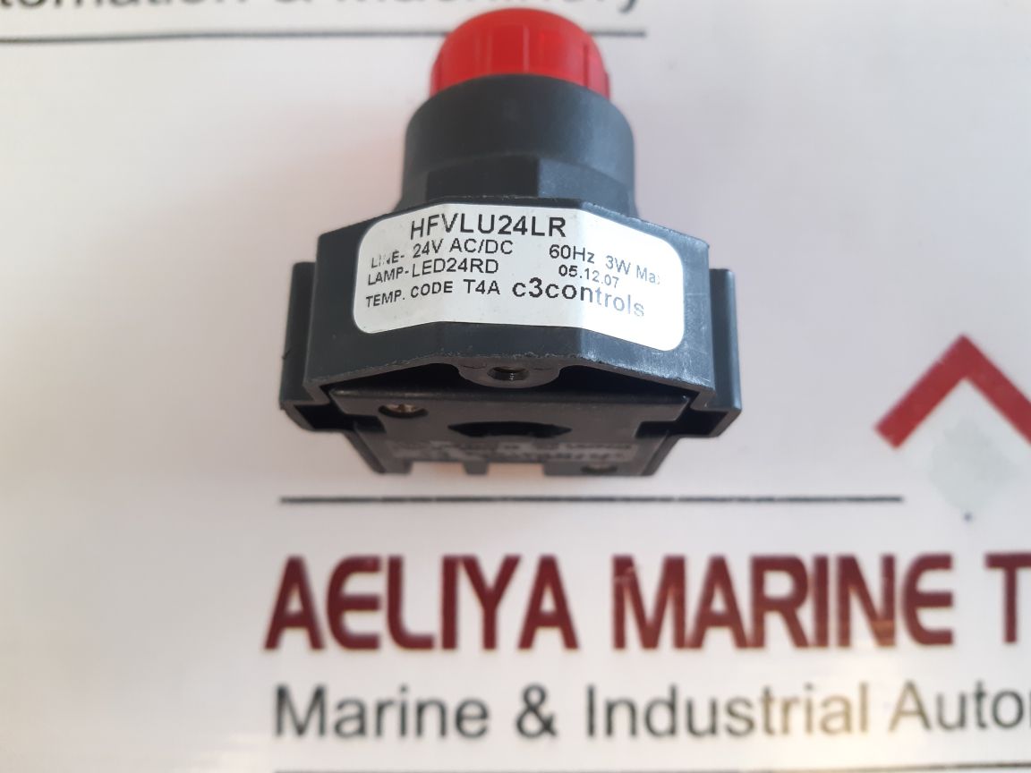 C3Controls Hfvlu24Lr Push Button