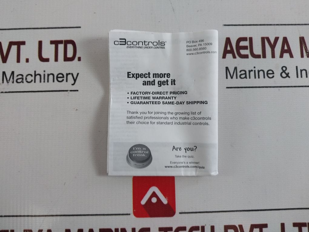 C3Controls/Converteam Wno/Wnc 22Mm Ino/Inc Push Button/Selector Switch