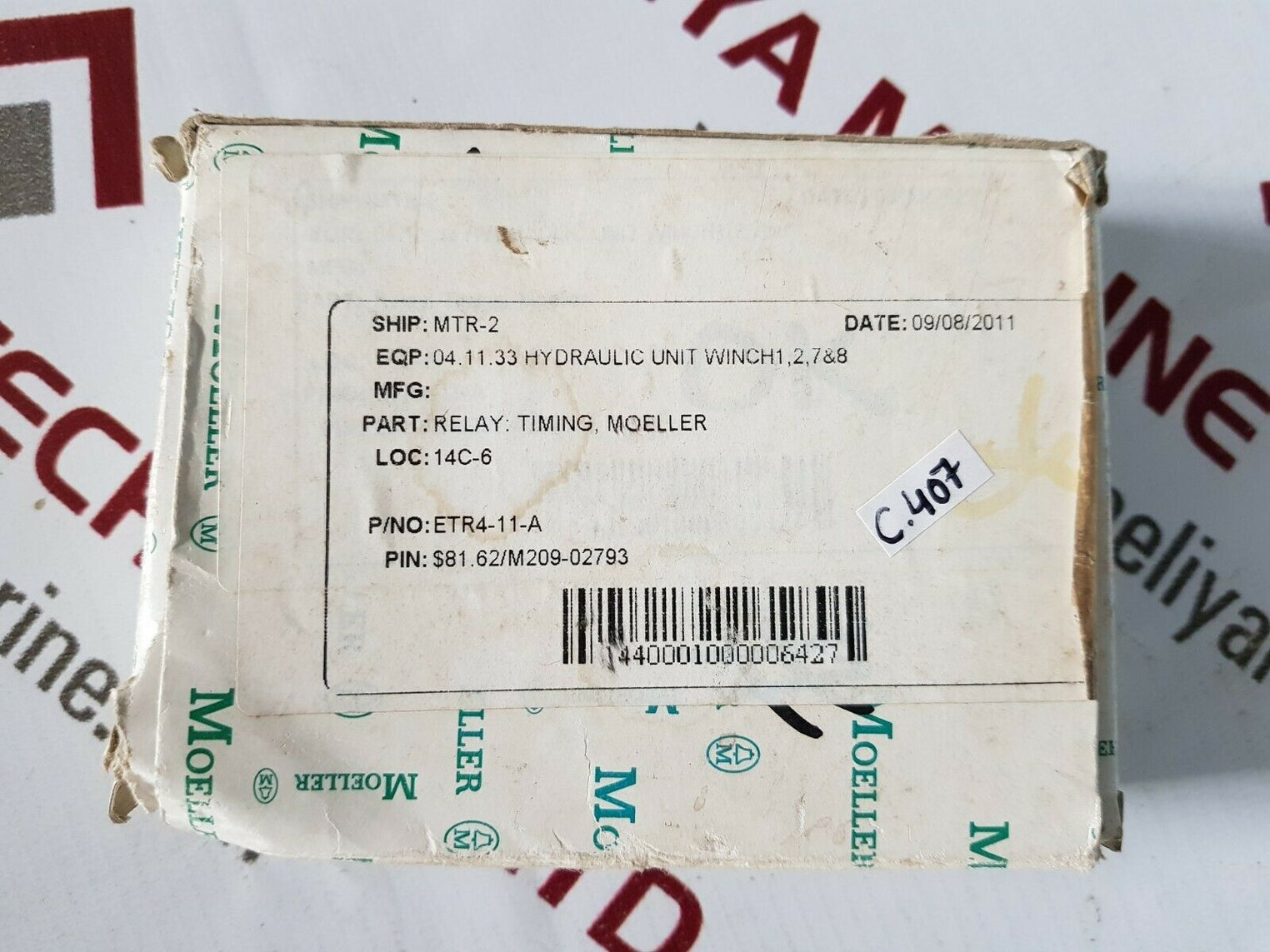 Moeller etr4-11-a time relay