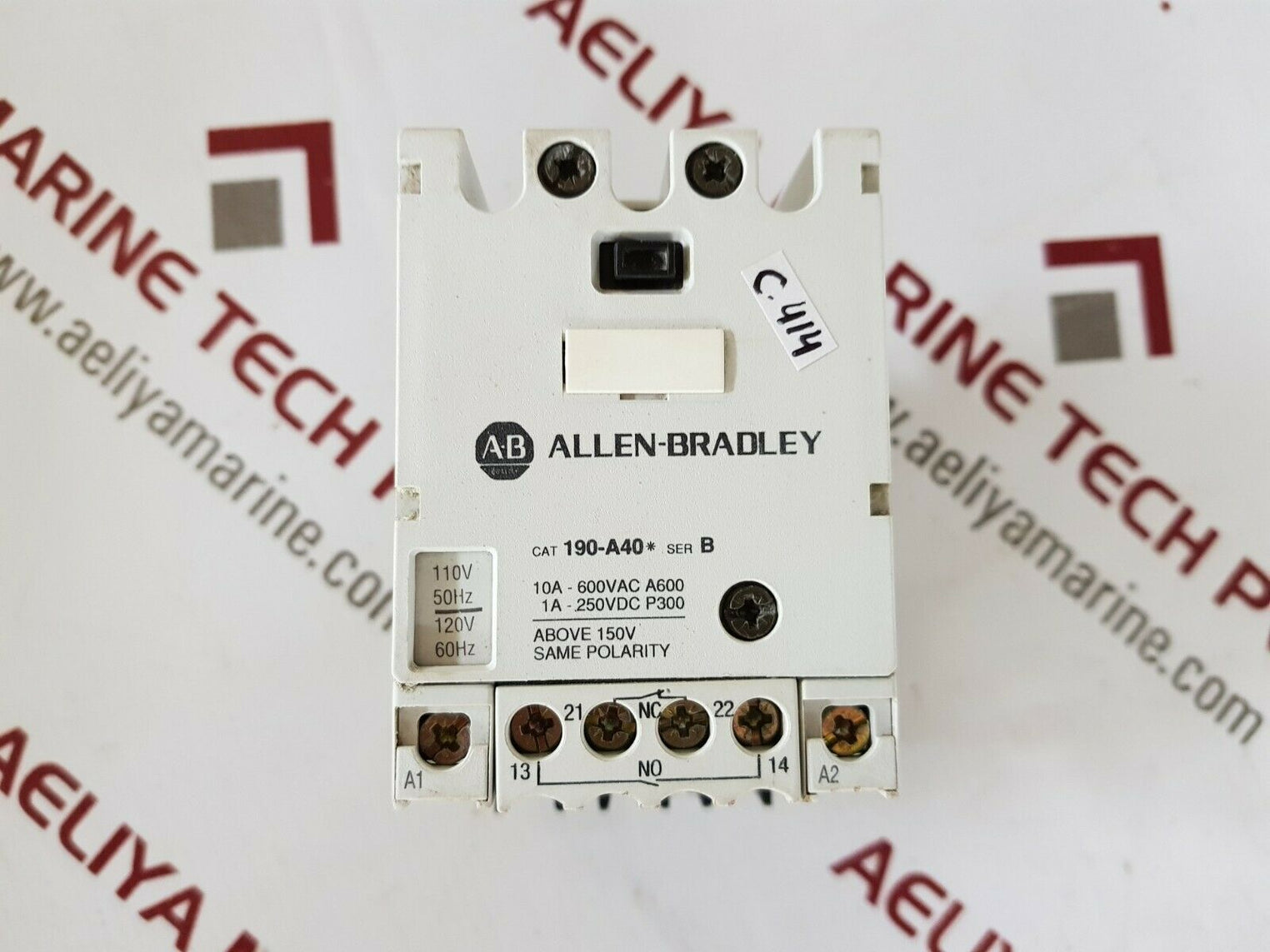 Allen-bradley 190-a40* ser b contactor
