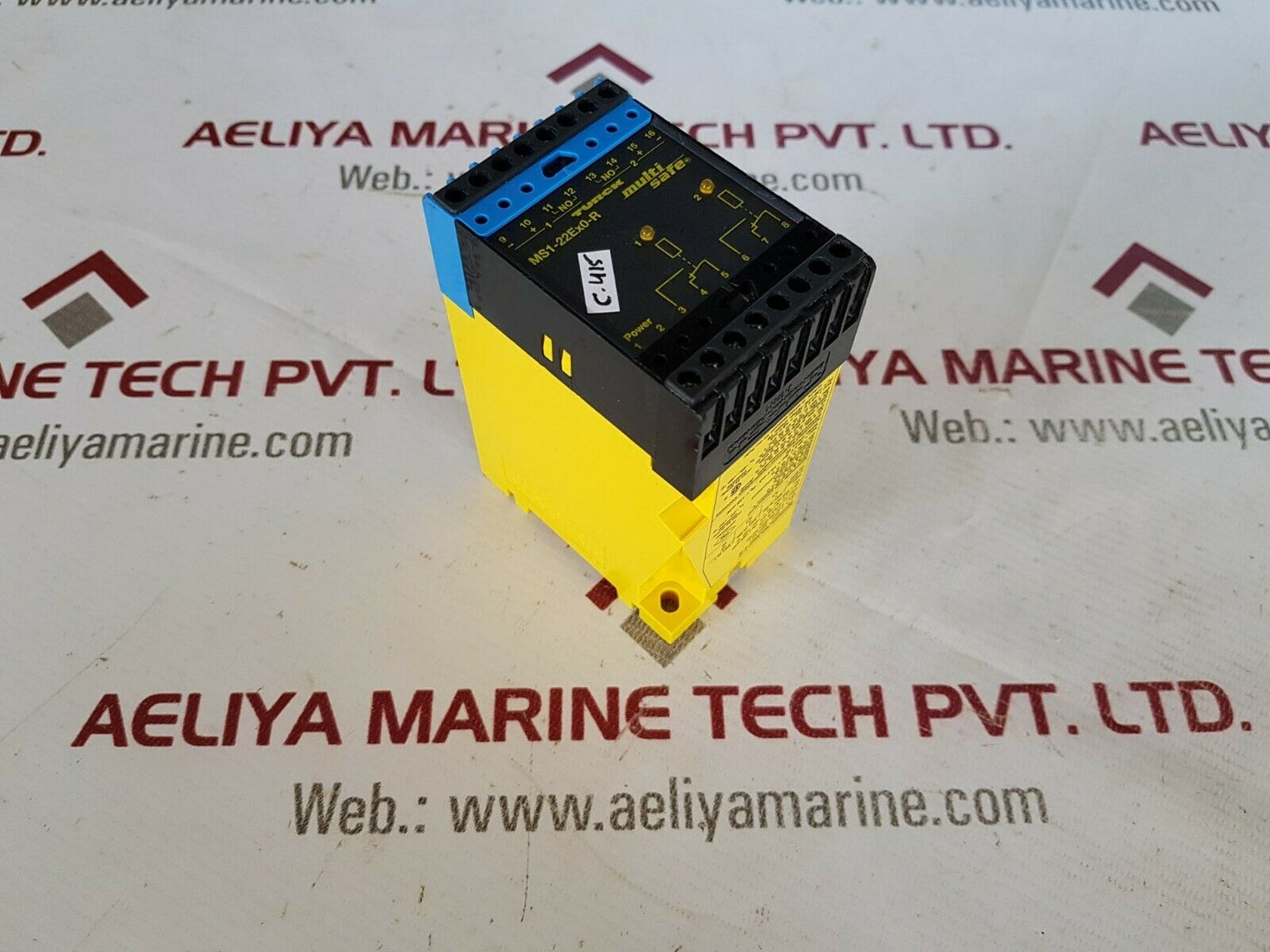 Turck ms1-22ex0-r multi safe switching amplifier