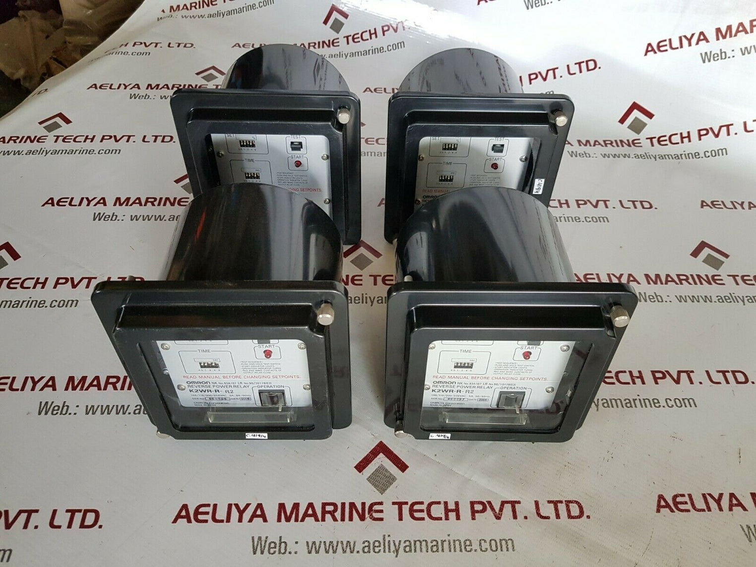 Omron k2wr-r-r2 reverse power relay 100/110/200/220vac 5a 50/60hz